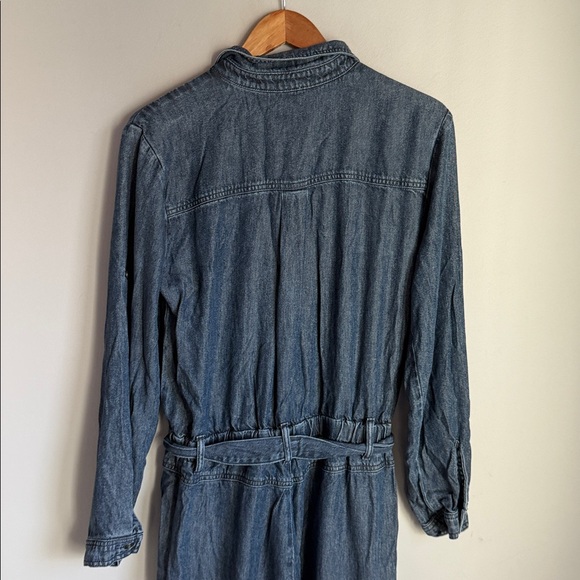 Anthropologie Cloth & Stone Utility Jumpsuit Large - Picture 9 of 13